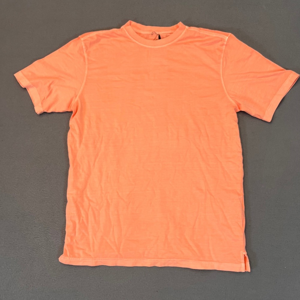 Johnnie O Men's‎ Small Short Sleeve Pink T Shirt Surf Basic Santa Monica Outdoor